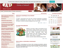 Tablet Screenshot of edukacja.slubice.pl